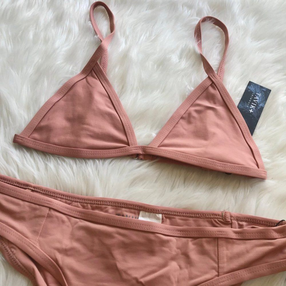 New with Tags Tavik + Blush Pink Bikini - Size S - Picture 2 of 5